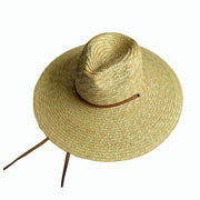 British Big Brim Jazz Straw Hat Women