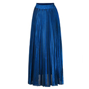 New Pleated Skirt Long Skirt