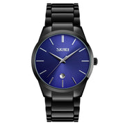 Moment Beauty Fashion Men's Brand Watch Waterproof Korean Style Trendy Steel Band Quartz Watch