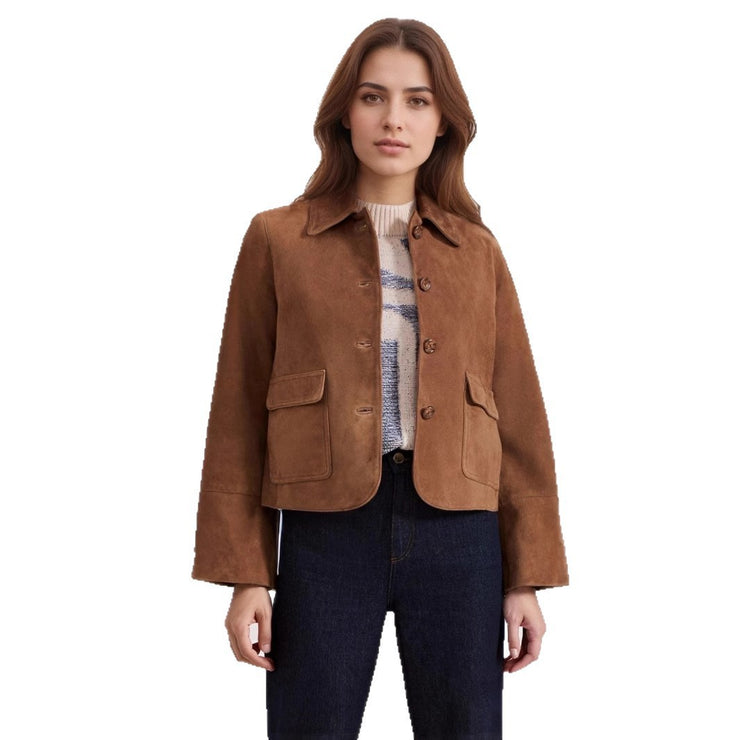 Fashion Slim Suede Women&