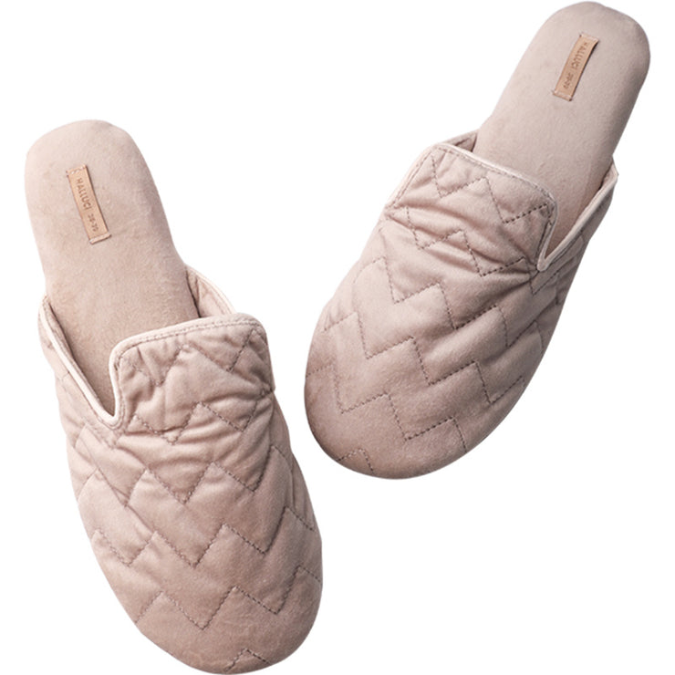 Embroidered Home Shoes Silent Antiskid Four Seasons Women&