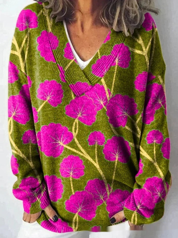 Loose And Lazy Style Soft Glutinous Pullover Women&