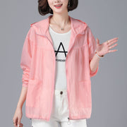 Spring New Loose Blouson Sun Protection Clothing For Women